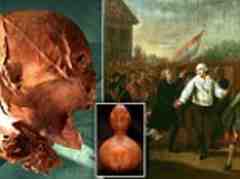Dipped in the blood of beheaded French king Louis XVI: Scientists use DNA to confirm gourd was ...